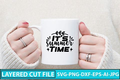 It's Summer Time SVG Cut File SVG Syaman 