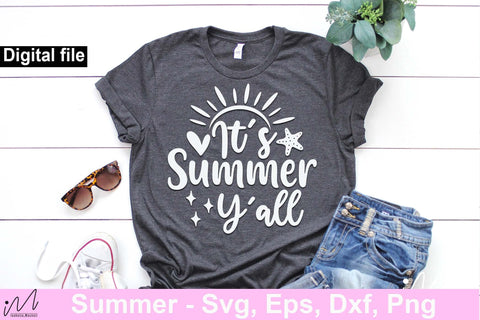 It's summer y'all 5, Sunshine svg, Summer vibes svg, Summer t shirt svg, Vacation Svg, Ocean Svg Svg, Beach Svg, Beach t shirt svg, Summer mug svg, Beach time svg, Summer Cut Files, Hello summer svg, Lake time SVG Isabella Machell 
