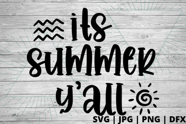 It's summer y'all SVG Good Morning Chaos 