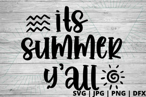 It's summer y'all SVG Good Morning Chaos 