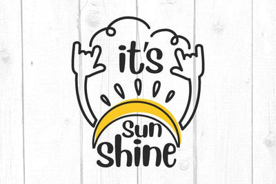 It´s Sunshine Svg SVG cricutfilesmg 