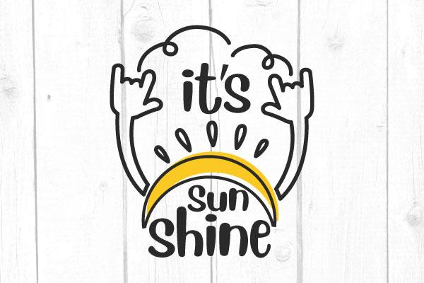 It´s Sunshine Svg SVG cricutfilesmg 