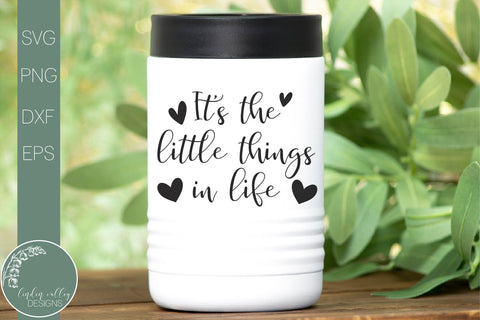 It's The Little Things In Life Svg-Inspirational Quote Svg SVG Linden Valley Designs 
