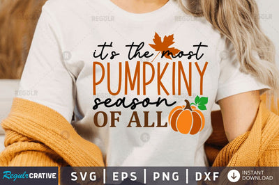 It's the most pumpkiny season of all SVG SVG Regulrcrative 