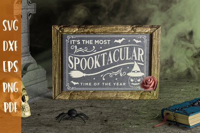 It's the Most Spooktacular Time of the Year - Halloween SVG SVG CraftLabSVG 