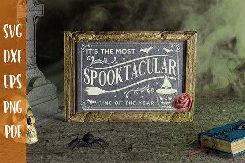 It's the Most Spooktacular Time of the Year - Halloween SVG SVG CraftLabSVG 