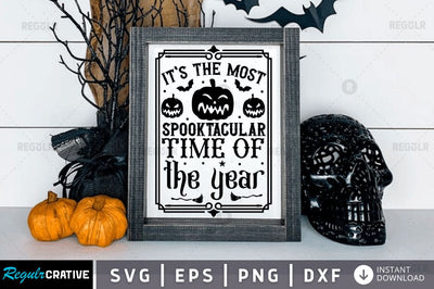 It's the most spooktacular time of the year SVG SVG Regulrcrative 