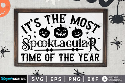 It's the most spooktacular time of the year SVG SVG Regulrcrative 