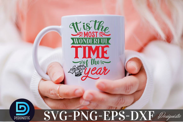 It's the most wonderful time of the year, Christmas SVG SVG DESIGNISTIC 