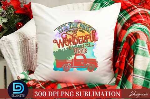 It's the most wonderful time of the year PNG Sublimation DESIGNISTIC 