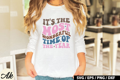 It's the most wonderful time of the year Retro SVG SVG akazaddesign 