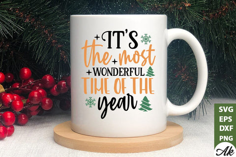 It's the most wonderful time of the year Sign Making SVG SVG akazaddesign 