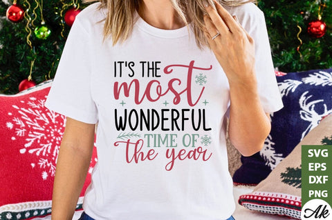 It's the most wonderful time of the year Sign Making SVG SVG akazaddesign 