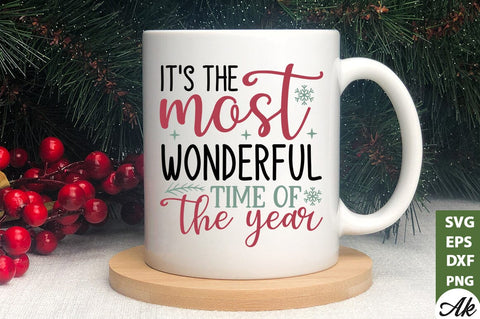 It's the most wonderful time of the year Sign Making SVG SVG akazaddesign 