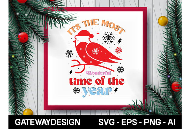 It's The Most Wonderful Time Of The Year Sublimation Design Sublimation designmaster24 