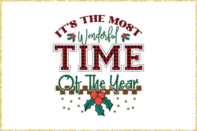 It's the Most Wonderful Time of the Year Sublimation Sublimation Jagonath Roy 