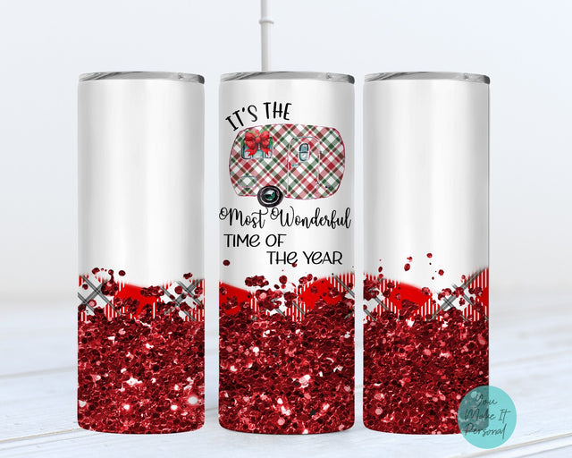 It's The Most Wonderful Time Of The Year, Sublimation Tumbler Camper Design Sublimation You Make It Personal 