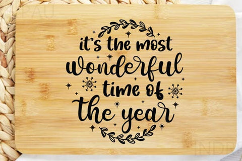 Its The Most Wonderful Time Of The Year SVG Angelina750 