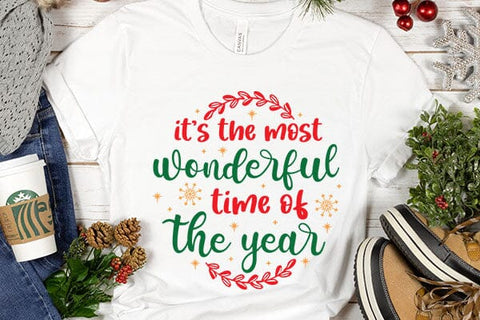 Its The Most Wonderful Time Of The Year SVG Angelina750 