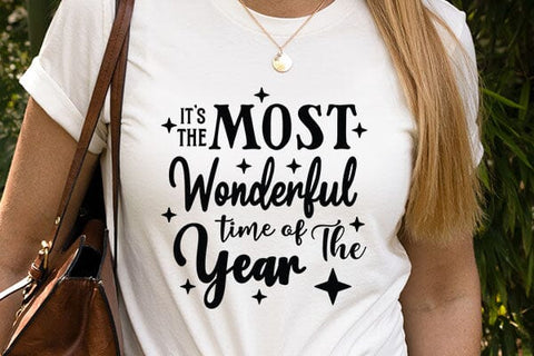 Its The Most Wonderful Time Of The Year SVG Angelina750 
