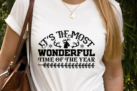 Its The Most Wonderful Time Of The Year SVG Angelina750 