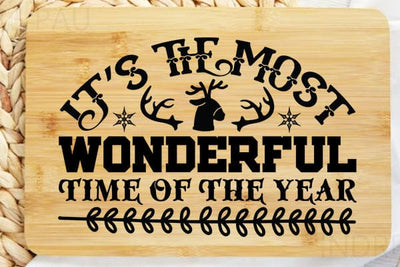 Its The Most Wonderful Time Of The Year SVG Angelina750 