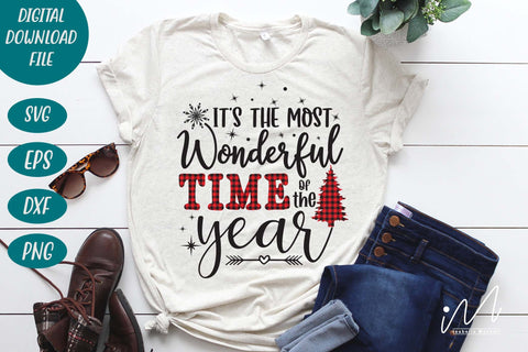 It's The Most Wonderful Time Of The Year svg, Christmas year svg, Merry Christmas svg, SVG Isabella Machell 