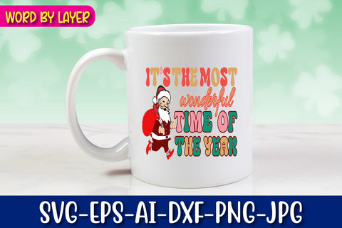 It's The Most Wonderful Time Of The Year SVG cut file SVG Blessedprint 