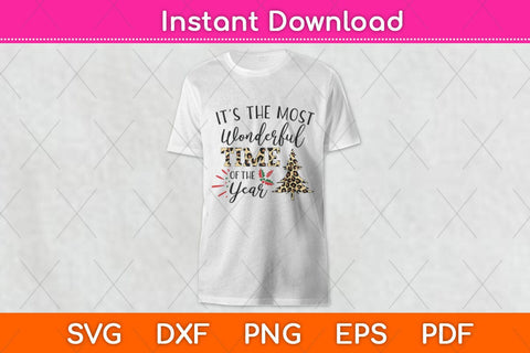 It's the Most Wonderful Time of the Year Svg Cutting File SVG Helal 