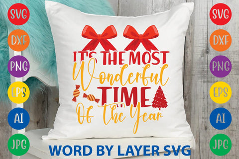 It’s The Most Wonderful Time Of The Year SVG DESIGN SVG Rafiqul20606 