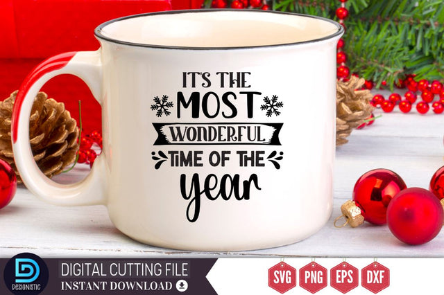 It's the most wonderful time of the year SVG, It's the most wonderful time of the year SVG DESIGNISTIC 