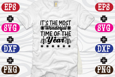 It's The Most Wonderful Time Of The Year SVG Nurstore 