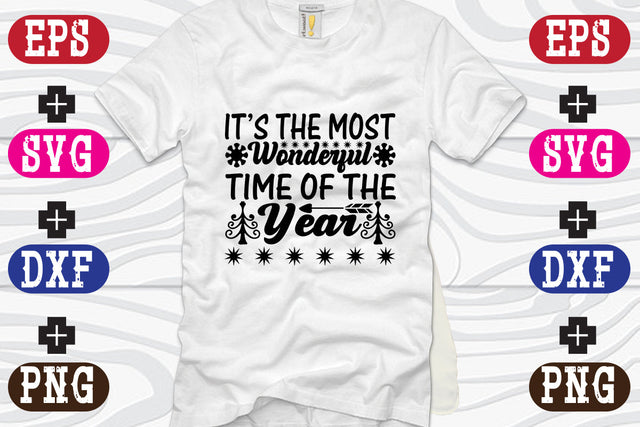 It's The Most Wonderful Time Of The Year SVG Nurstore 