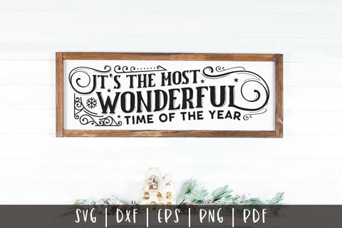 It's the Most Wonderful Time of the Year SVG SVG CraftLabSVG 
