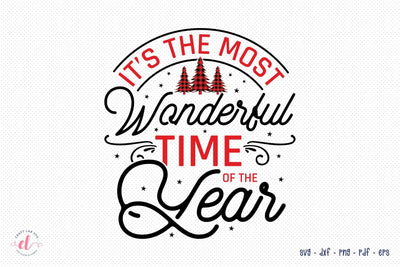 It's the Most Wonderful Time of the Year SVG SVG CraftLabSVG 