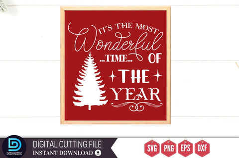 It's the most wonderful time of the year SVG SVG DESIGNISTIC 