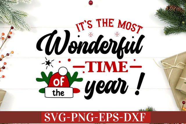 It's the most wonderful time of the year SVG SVG DESIGNISTIC 