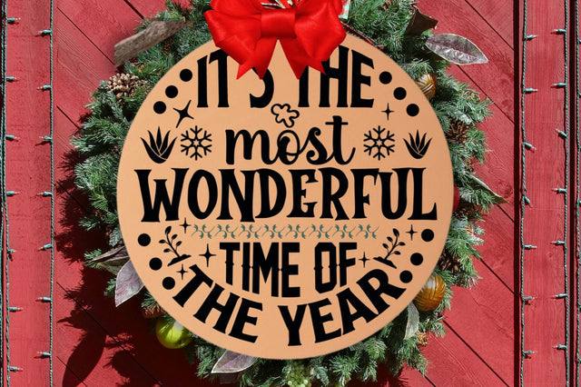 It's the most wonderful time of the year SVG SVG DESIGNISTIC 