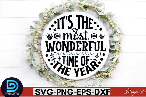 It's the most wonderful time of the year SVG SVG DESIGNISTIC 