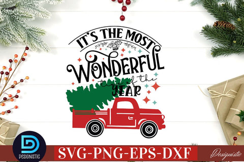 It's the most wonderful time of the year SVG SVG DESIGNISTIC 