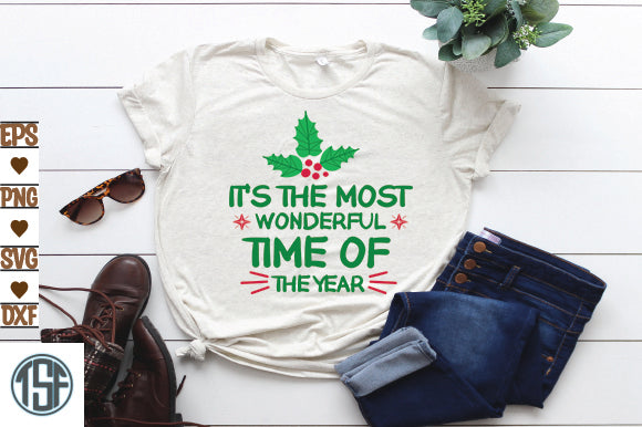 It's the most wonderful time of the year SVG thesvgfactory 