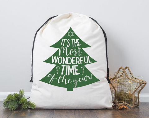 It's the Most Wonderful Time of the Year Tree SVG So Fontsy Design Shop 