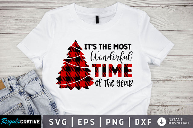 Its the most wonderful time SVG Design SVG Regulrcrative 