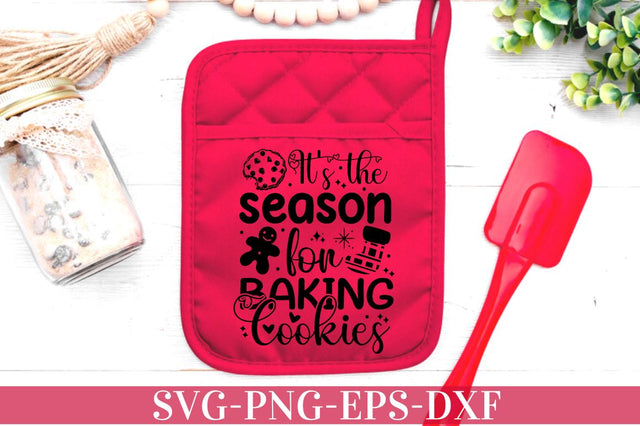 It's the season for baking cookies SVG SVG DESIGNISTIC 