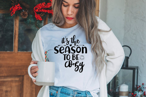 it's the season to be cozy SVG orpitasn 