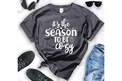 it's the season to be cozy SVG orpitasn 