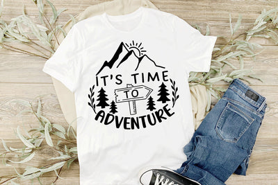 It's Time To Adventure SVG Cut File SVG dapiyupi store 