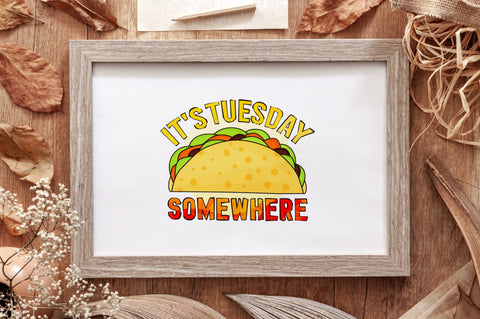 It's Tuesday Somewhere Sublimation PNG SVG futivesvg 