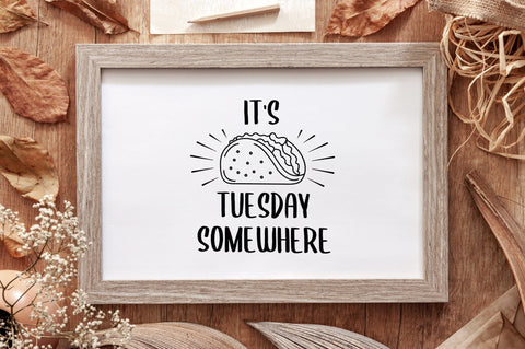 It's Tuesday Somewhere SVG Design SVG futivesvg 