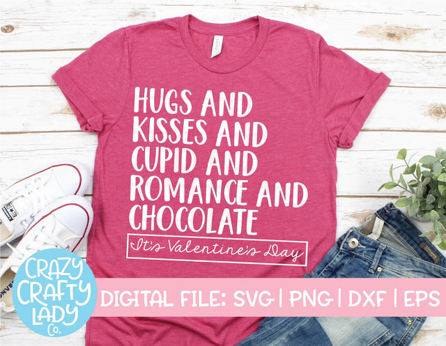 It's Valentine's Day SVG Crazy Crafty Lady Co. 